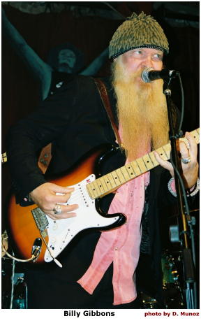 Billy Gibbons of ZZ Top