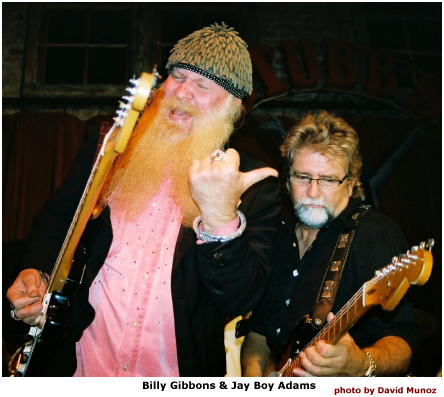 Billy Gibbons Jay Boy Adams